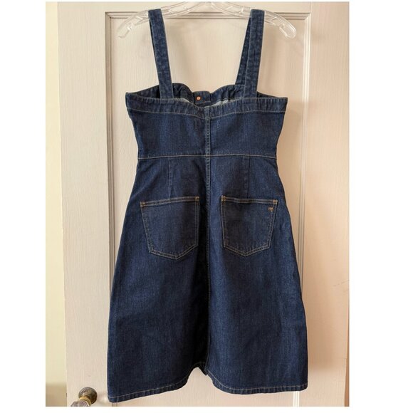 Madewell | Denim Overall Dress in Matilda Wash - Picture 8 of 14